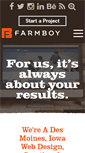 Mobile Screenshot of farmboyinc.com